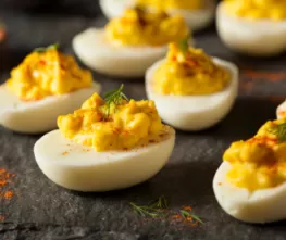 Deviled Eggs with Kelchner's Horseradish Sauce