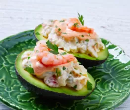 Seafood Stuffed Avocados