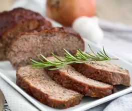 Horseradish-Glazed Meatloaf